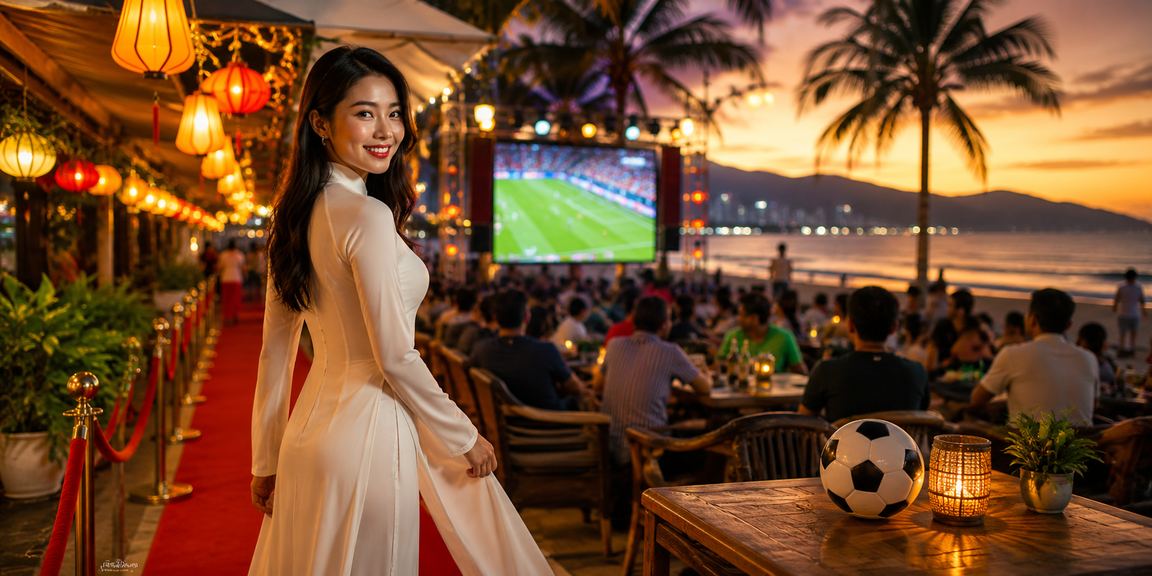 Không khí cá cược bóng đá sôi nổi bên ly cà phê Đà Nẵng